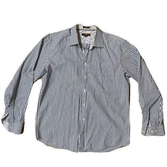 Egara Men's Extra Large Slim Fit Dress Shirt - Picture 1 of 6
